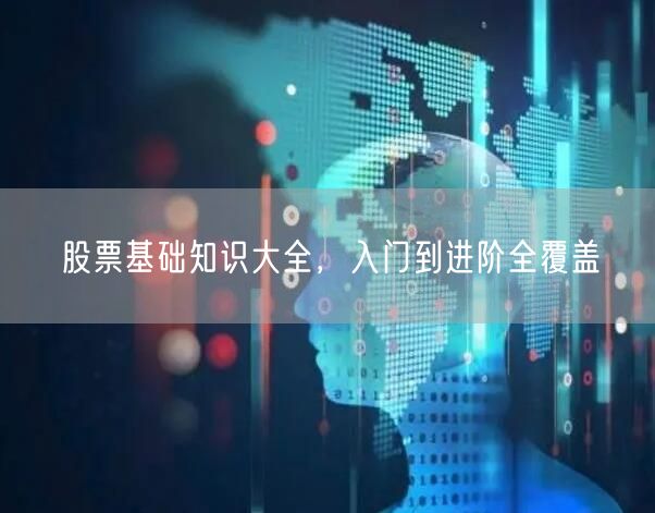 股票基础知识大全，入门到进阶全覆盖