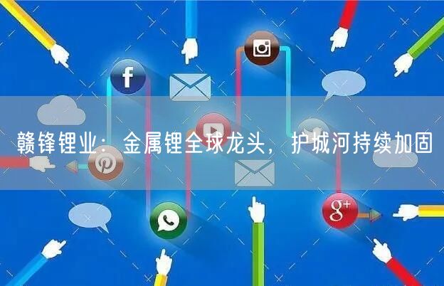 赣锋锂业：金属锂全球龙头，护城河持续加固